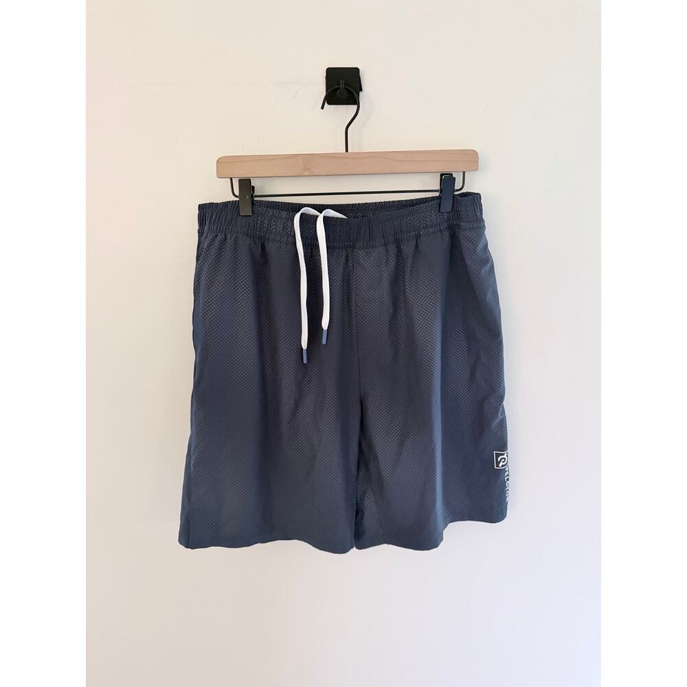 Peloton Shorts Mens Blue Lined Athletic Lounge Wear Casual-Size XL